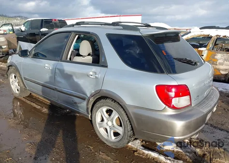 2003 Subaru Impreza Outback Sport from USA, damaged, VIN JF1GG68543H813138